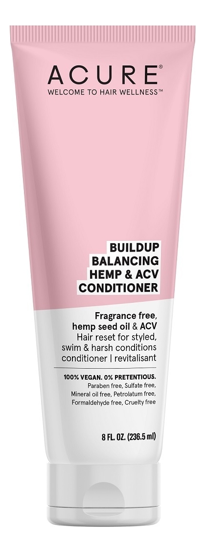 

Кондиционер для волос с маслом семян каннабиса и яблочным уксусом Buildup Balancing Hemp & ACV Conditioner 236,5мл