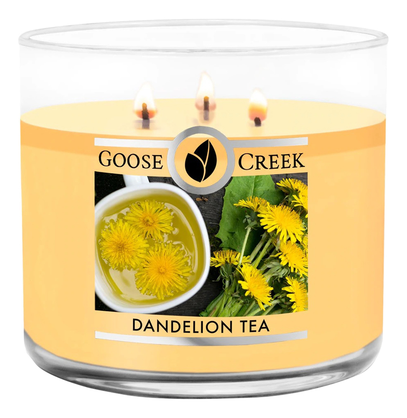 Ароматическая свеча Dandelion Tea (Чай из одуванчика): свеча 411г ароматическая свеча wildflower ginger tea имбирный чай свеча 411г
