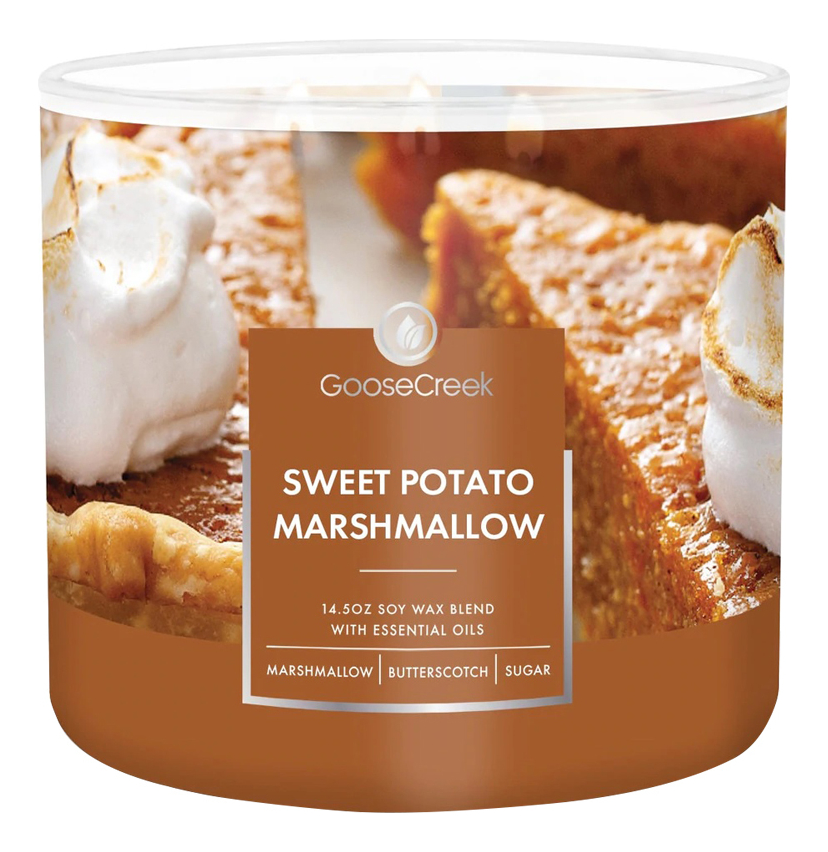 

Ароматическая свеча Sweet Potato Marshmallow (Зефир из сладкого картофеля): свеча 411г, Ароматическая свеча Sweet Potato Marshmallow (Зефир из сладкого картофеля)