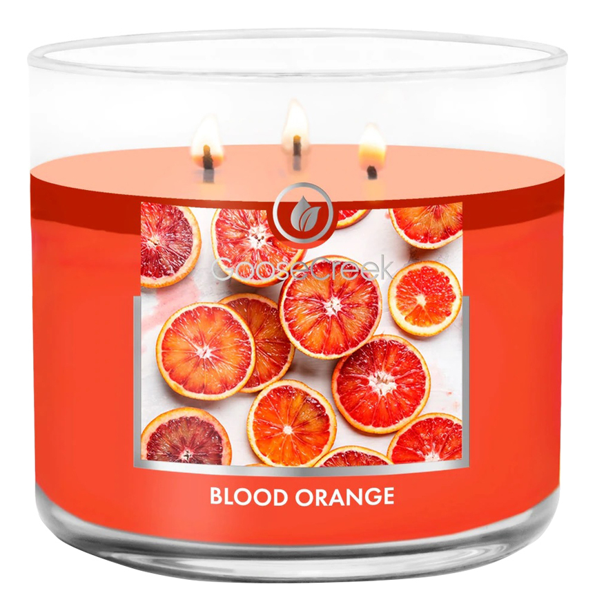 Купить Ароматическая свеча Blood Orange (Красный апельсин): свеча 411г, Goose Creek
