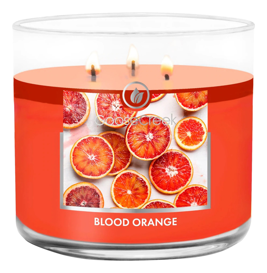 Ароматическая свеча Blood Orange (Красный апельсин): свеча 411г ароматическая свеча spiced orange свеча 411г