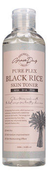 Питательный тонер для лица с экстрактом черного риса Pure Plex Black Rice Skin Toner 250мл