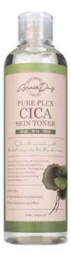 Восстанавливающий тонер для лица с центеллой азиатской Pure Plex Cica Skin Toner 250мл