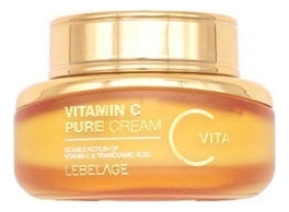 Крем для сияния кожи лица с витаминами Vitamin C Pure Cream 55мл тонер для сияния кожи лица с витаминами vitamin c pure toner 120мл