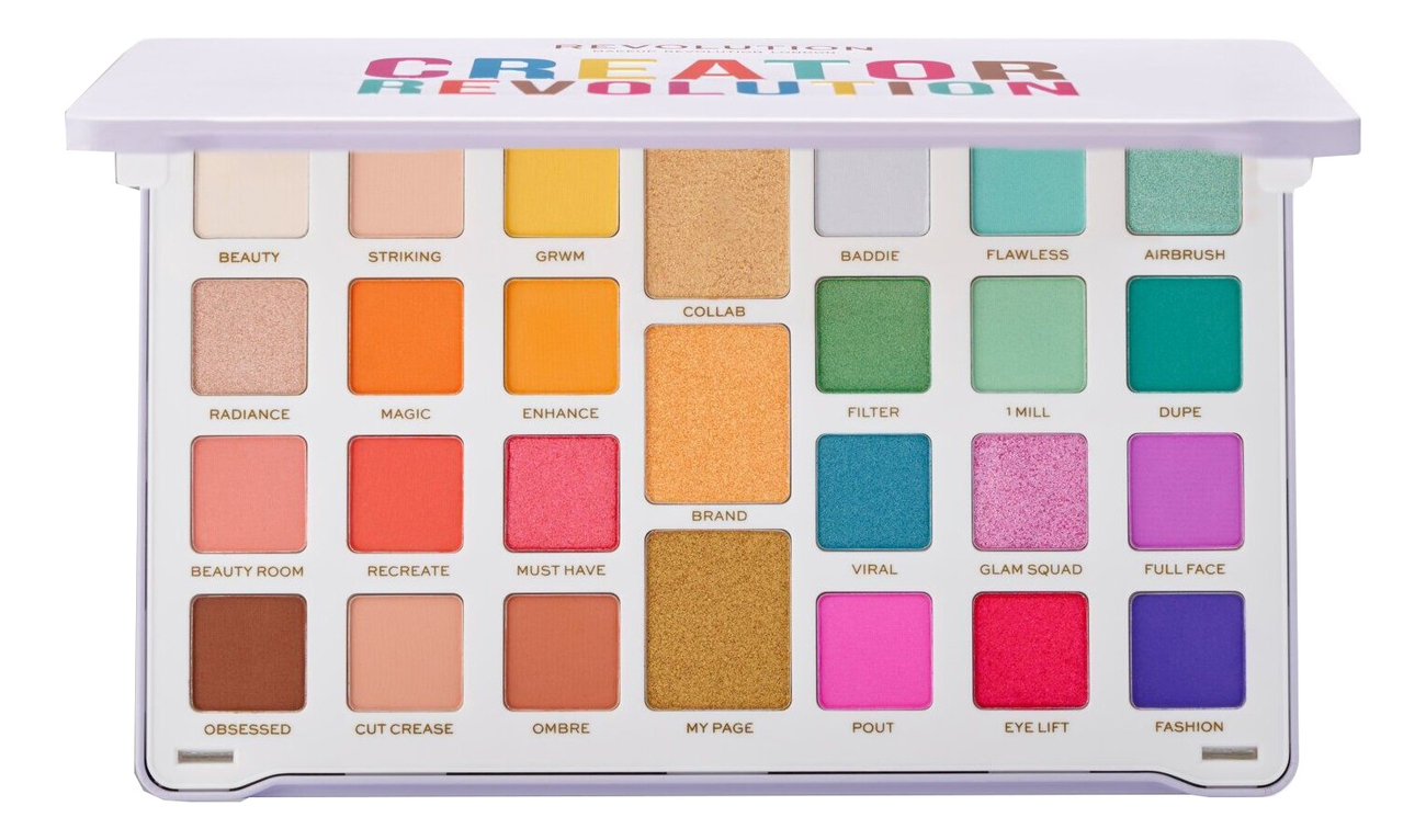 

Палетка теней для век Creator Limitess Nude Royal Colour