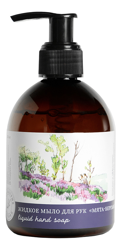

Жидкое мыло для рук Мята-бергамот Liquid Hand Soap 250мл