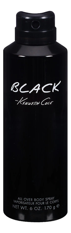 Купить Black For Men: спрей для тела 170мл, Kenneth Cole