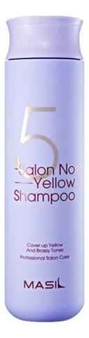 Шампунь против желтизны волос 5 Salon No Yellow Shampoo: Шампунь 150мл, Masil  - Купить