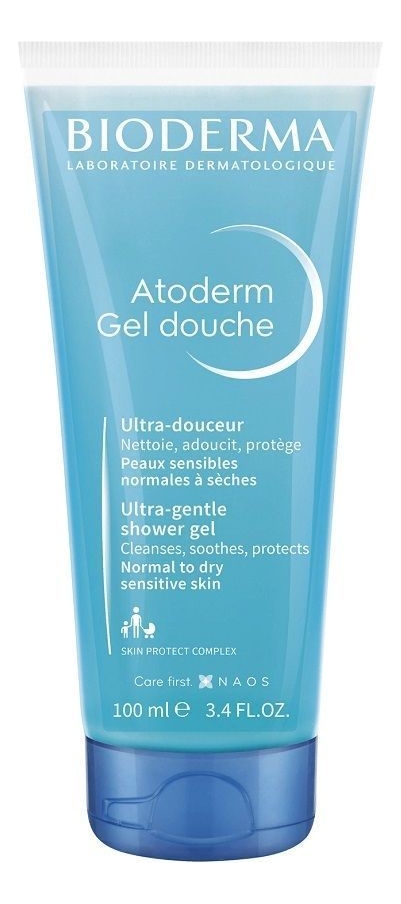 

Гель для душа Atoderm Gel Douche Gentle Shower: Гель 100мл, Гель для душа Atoderm Gel Douche Gentle Shower