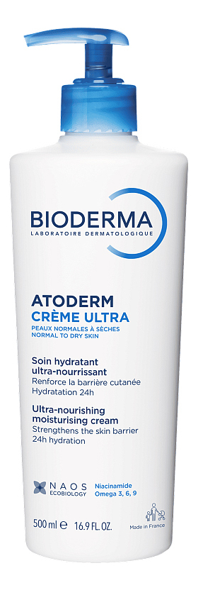 Крем для лица и тела Atoderm Ultra-Nourishing Moisturising Cream: Крем 500мл luxvisage блеск для губ pin up ultra matt 18 cream praline 5 г