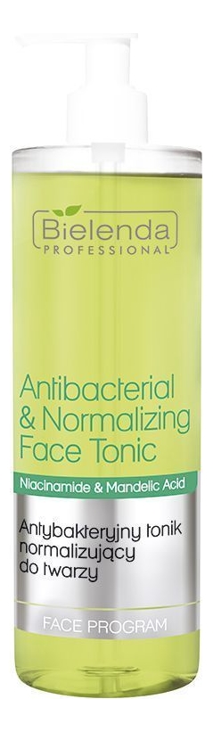 

Антибактериальный нормализирующий тоник для лица Face Program Antibacterial & Normalizing Tonic 500мл