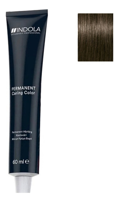 

Стойкая крем-краска для волос Permanent Caring Color 60мл: 6.18 Темный русый пепельный шоколадный, Стойкая крем-краска для волос Permanent Caring Color 60мл
