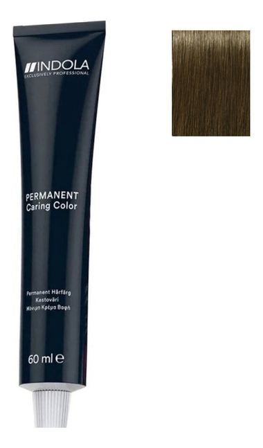 

Стойкая крем-краска для волос Permanent Caring Color 60мл: 8.18 Светлый русый пепельный шоколадный, Стойкая крем-краска для волос Permanent Caring Color 60мл
