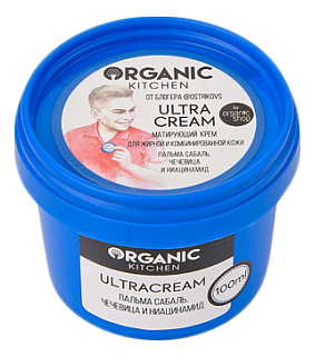 Купить Матирующий крем для лица от блогера @ostrikovs Organic Kitchen Ultra Cream 100мл, Organic Shop