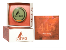 Sativa Блеск-бальзам для губ Terracotta Lip Balm No415 8г