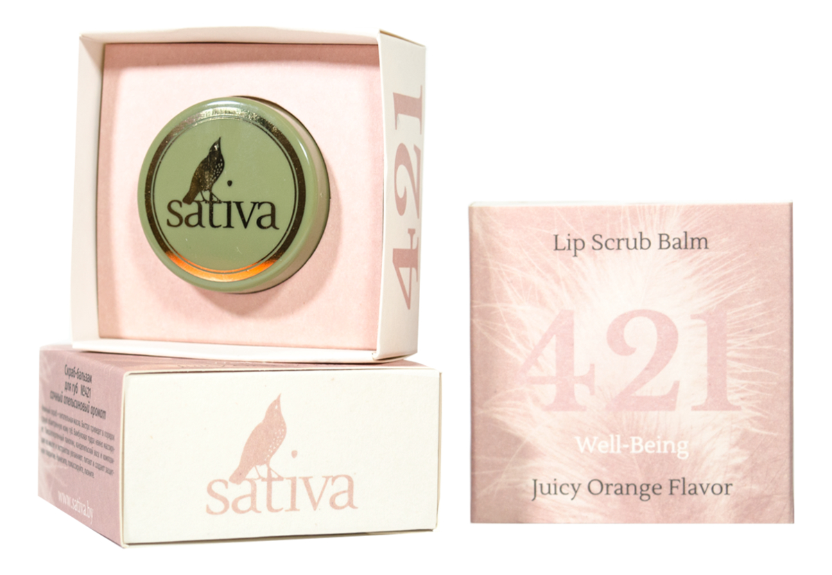 Скраб-бальзам для губ Lip Scrub Balm No421 8г