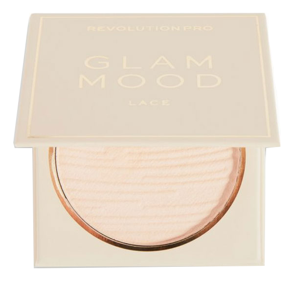 Компактная пудра для лица Glam Mood Pressed Powder 7,5г: Lace