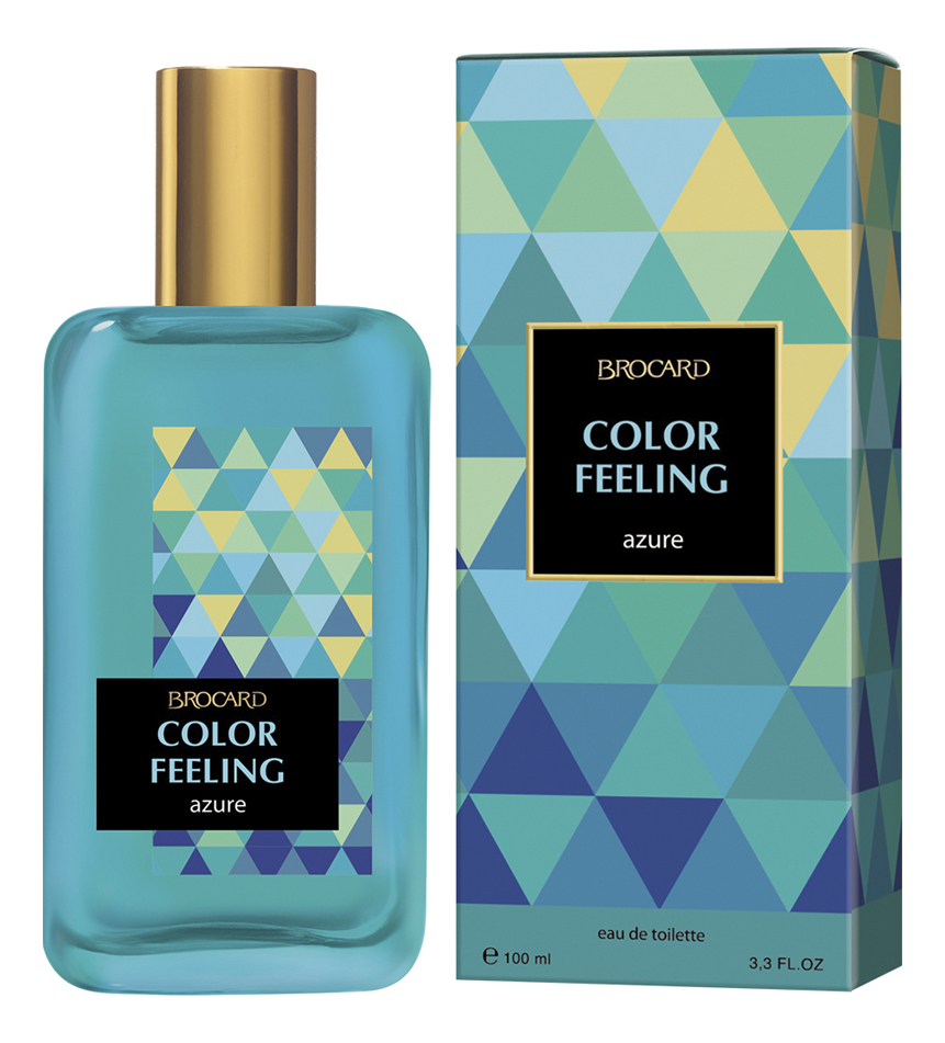 Сolor Feeling Azure: туалетная вода 100мл color feeling yellow туалетная вода 100мл