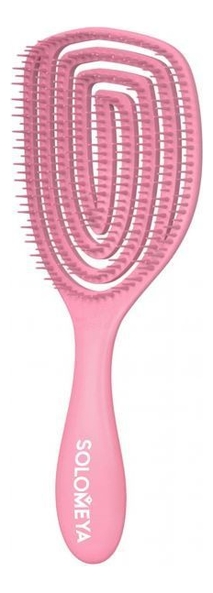 

Расческа для сухих и влажных волос с ароматом клубники Wet Detangler Brush Oval Strawberry