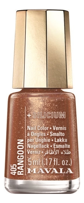 

Лак для ногтей с кремнием Silicium Nail Color 5мл: 405 Rangoon, Лак для ногтей с кремнием Silicium Nail Color 5мл