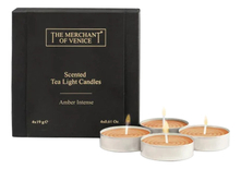 The Merchant Of Venice Набор свечей Tea Lights Amber Intense 4*19г