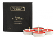 The Merchant Of Venice Набор свечей Tea Light Cachemire Wood 4*19г