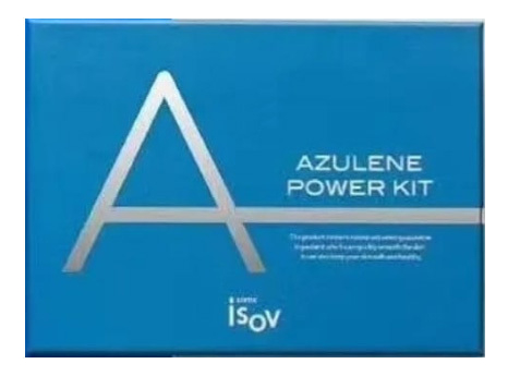 Набор для интенсивного восстановления кожи Azulene Power (масло 15мл + сыворотка 50мл + крем 50мл)