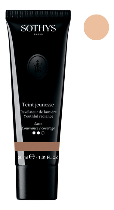 Омолаживающая тональная основа Teint Jeunesse 30мл: С20 тональная основа couleur caramel fond de teint fluide hydra jeunesse 30 мл