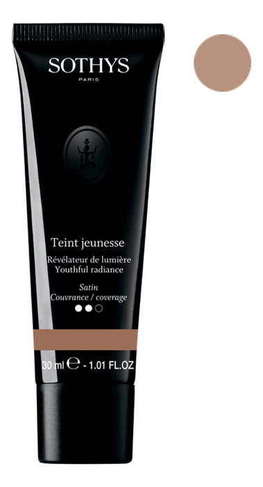 Омолаживающая тональная основа Teint Jeunesse 30мл: С30 тональная основа couleur caramel fond de teint fluide hydra jeunesse 30 мл