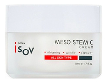 Sorex ISOV Осветляющий крем для лица со стволовыми клетками Meso Stem C Cream 50мл