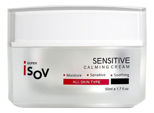 Купить Увлажняющий успокаивающий крем для лица Sensitive Calming Cream 50мл, Sorex ISOV