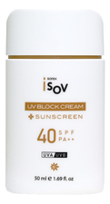 Sorex ISOV Противоотечный солнцезащитный крем для лица с экстрактом брокколи UV Block Cream SPF40++ 50мл