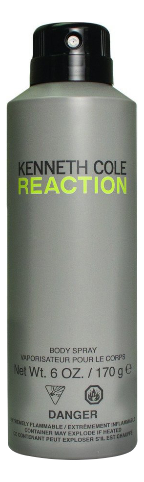 Купить Reaction For Men: спрей для тела 170мл, Kenneth Cole
