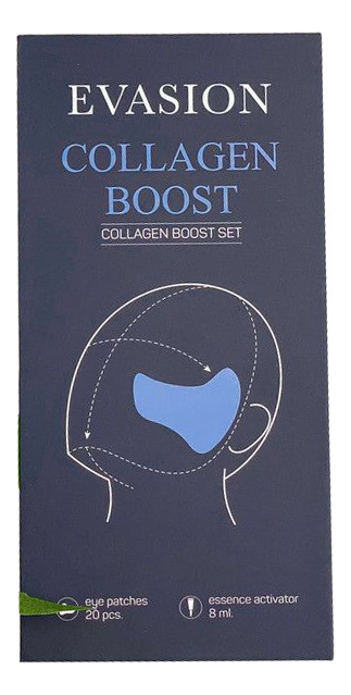 Патчи для области вокруг глаз Collagen Boost Eye Patches 20шт/8мл