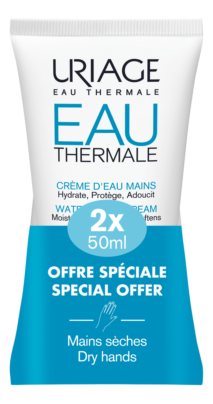 

Крем для рук Eau Thermale Creme D'eau Mains: Крем 2*50мл, Крем для рук Eau Thermale Creme D'eau Mains