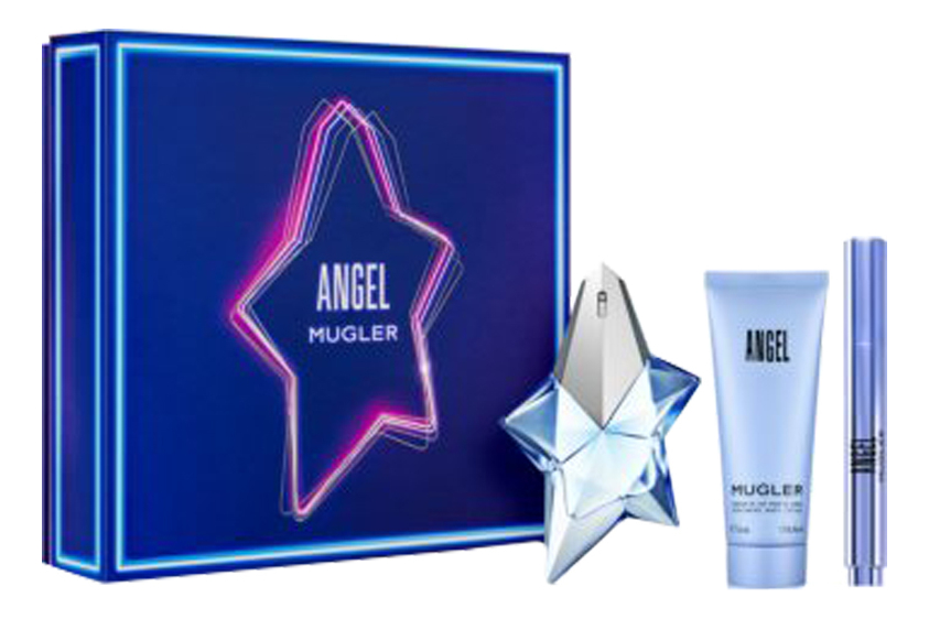 

Angel: набор (п/вода 25мл + лосьон д/тела 50мл + парфюмированный гель с кисточкой 7мл), Angel