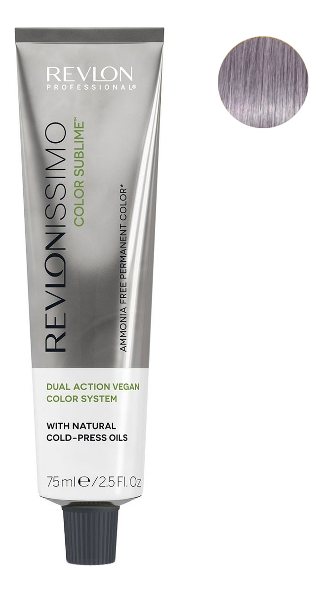 

Безаммиачная краска для волос с маслом холодного отжима Revlonissimo Color Sublime Vegan 75мл: 011 Интенсивно Пепельный, Безаммиачная краска для волос с маслом холодного отжима Revlonissimo Color Sublime Vegan 75мл
