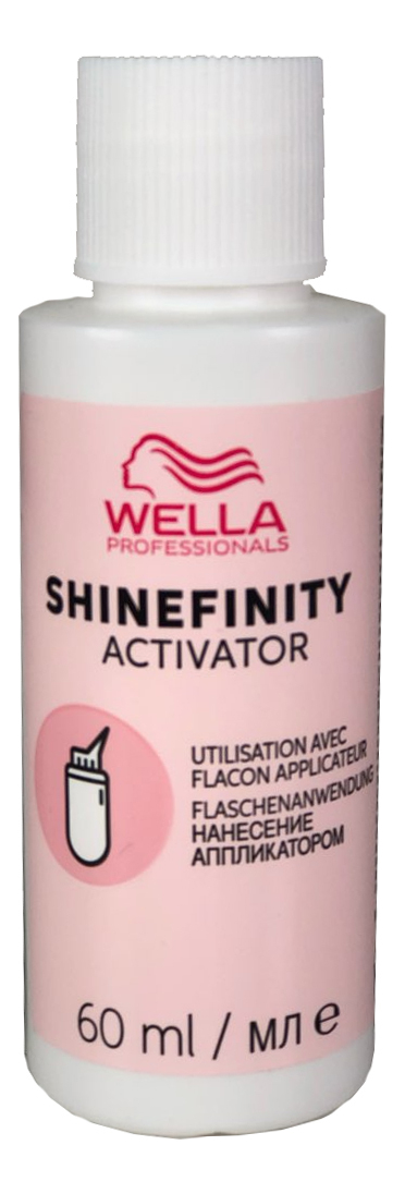 Активатор для нанесения аппликатором Shinefinity Activator Bottle Usage 2%: Активатор 60мл активатор для нанесения кисточкой shinefinity activator brush