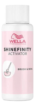 Активатор для нанесения кисточкой Shinefinity Activator Brush & Bowl 2%