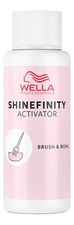 Wella Активатор для нанесения кисточкой Shinefinity Activator Brush & Bowl 2%