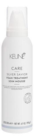 

Пенка-уход для волос Care Silver Savior Foam 200мл