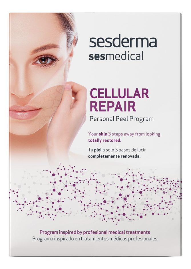 

Программа для клеточного восстановления лица Sesmedical Cellular Repair Personal Peel Program (салфетки 4шт + крем-пилинг 15мл + крем 30мл)