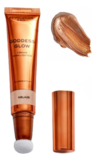 

Кремовый хайлайтер для лица Goddess Glow Cream Highlighter 15мл: Ablaze, Кремовый хайлайтер для лица Goddess Glow Cream Highlighter 15мл