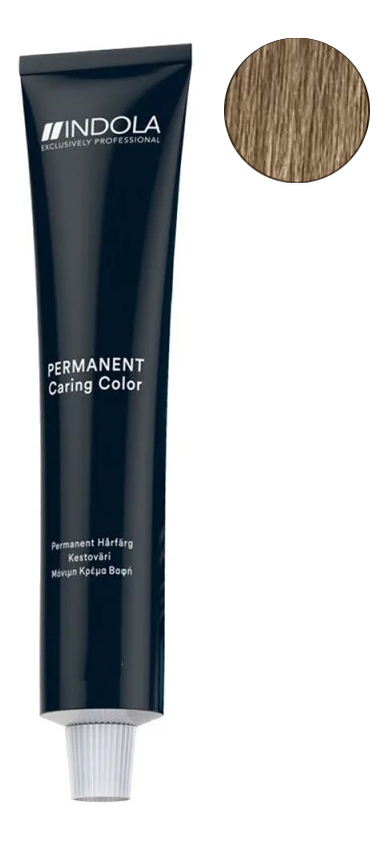 

Стойкая крем-краска для волос Permanent Caring Color 120мл: 8.0 Светлый русый натуральный, Стойкая крем-краска для волос Permanent Caring Color 120мл