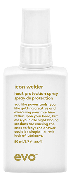 

Спрей для термозащиты волос Icon Welder Heat Protectant Spray: Спрей 50мл, Спрей для термозащиты волос Icon Welder Heat Protectant Spray