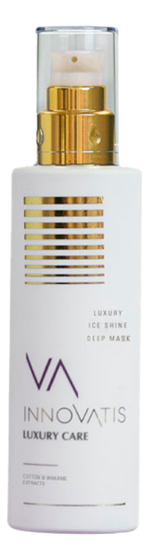 Оттеночная маска для волос с фиолетовым пигментом Luxury Ice Shine Deep Mask 200мл
