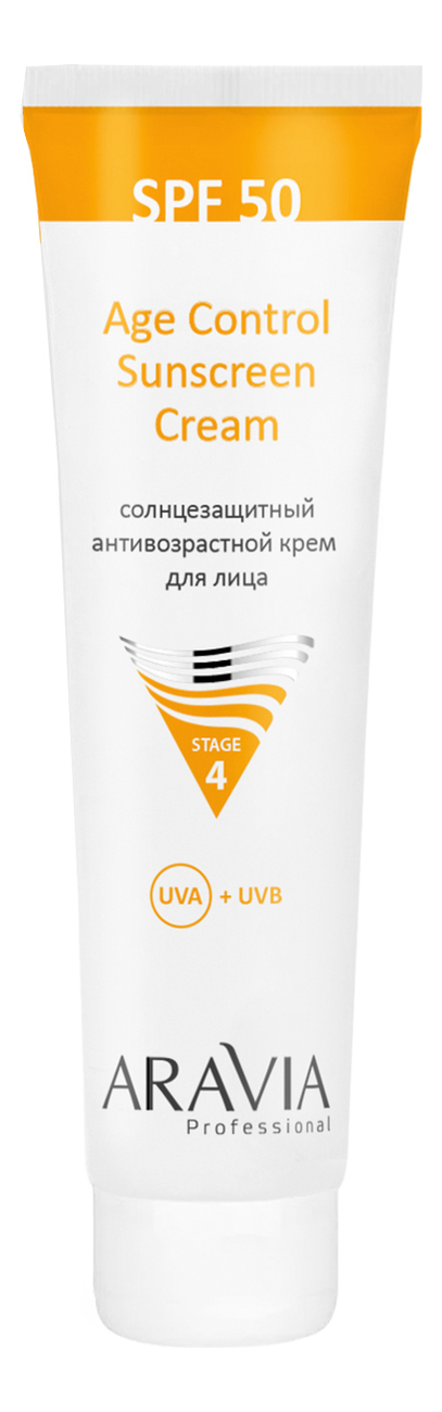 цена Солнцезащитный антивозрастной крем для лица Age Control Sunscreen Cream SPF50 100мл