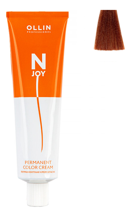 

Перманентная крем-краска для волос N-JOY Permanent Color Cream 100мл: 7/44 Русый интенсивно-медный, Перманентная крем-краска для волос N-JOY Permanent Color Cream 100мл