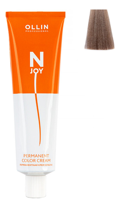 

Перманентная крем-краска для волос N-JOY Permanent Color Cream 100мл: 8/73 Светло–русый коричнево–золотистый, Перманентная крем-краска для волос N-JOY Permanent Color Cream 100мл