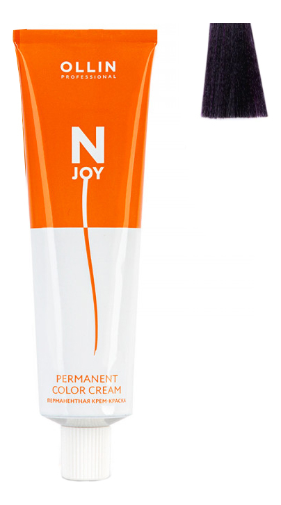

Перманентная крем-краска для волос N-JOY Permanent Color Cream 100мл: 0/82 Сине-фиолетовый, Перманентная крем-краска для волос N-JOY Permanent Color Cream 100мл